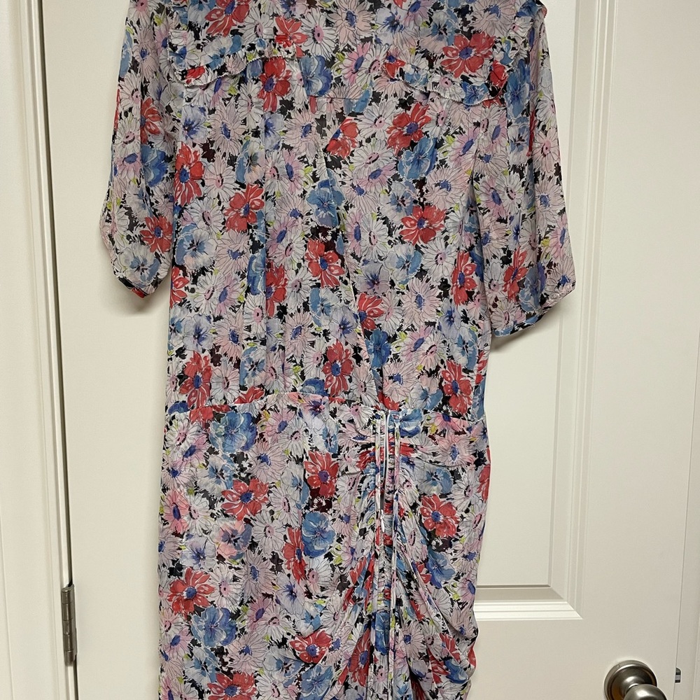 Veronica Beard silk floral dress, size 10